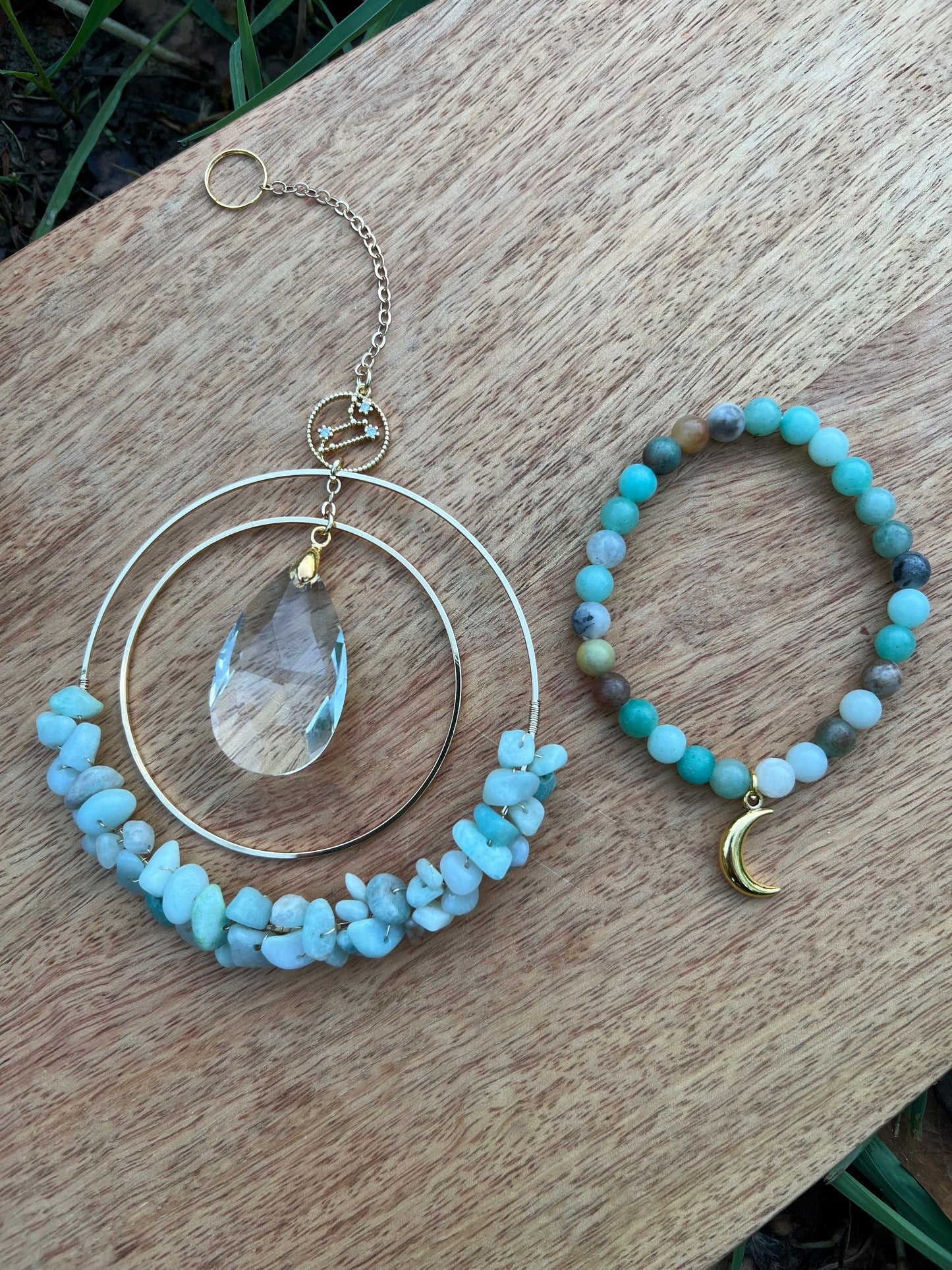 Mother's day crystal gift set