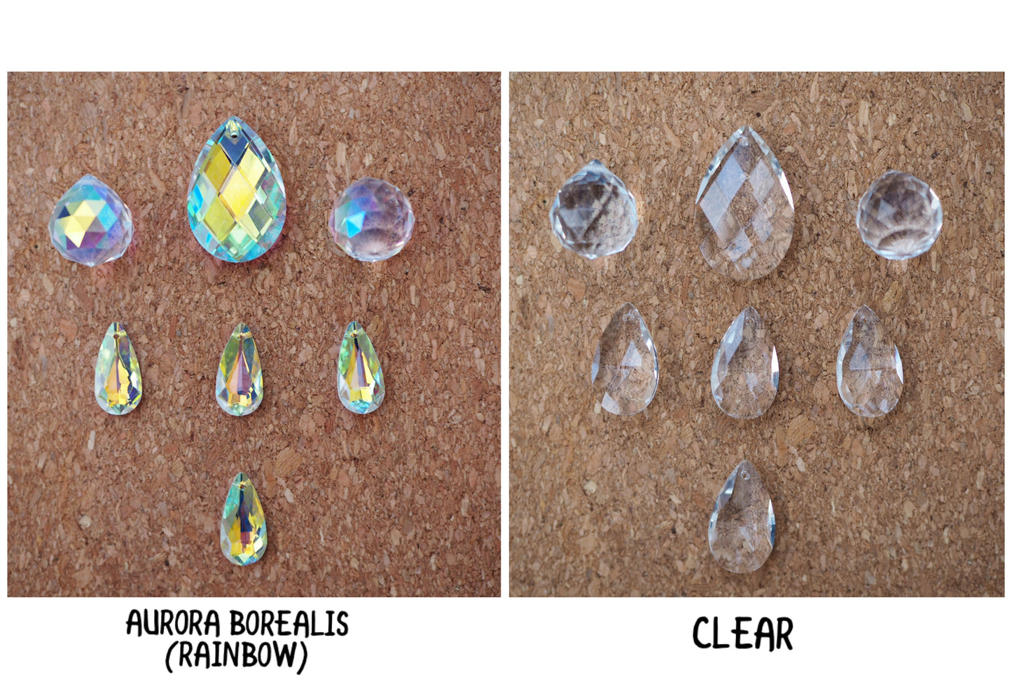 Shani- crystal garland suncatcher, wall hanging crystal, window chain home decor healing crystals decor