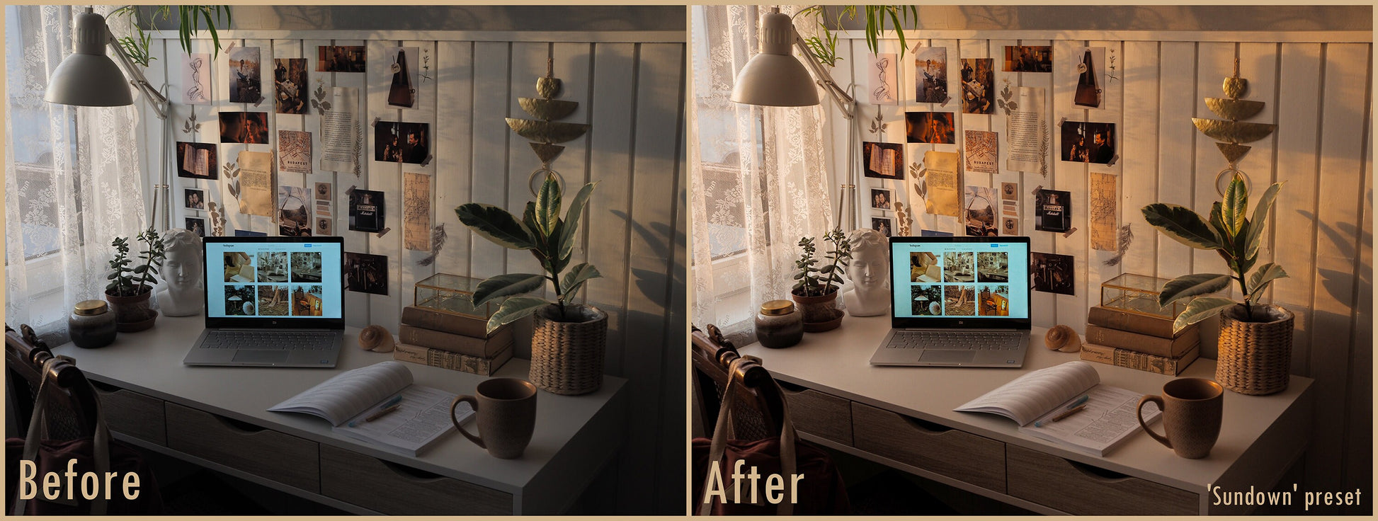 6 Warm Boho Home Presets Pack