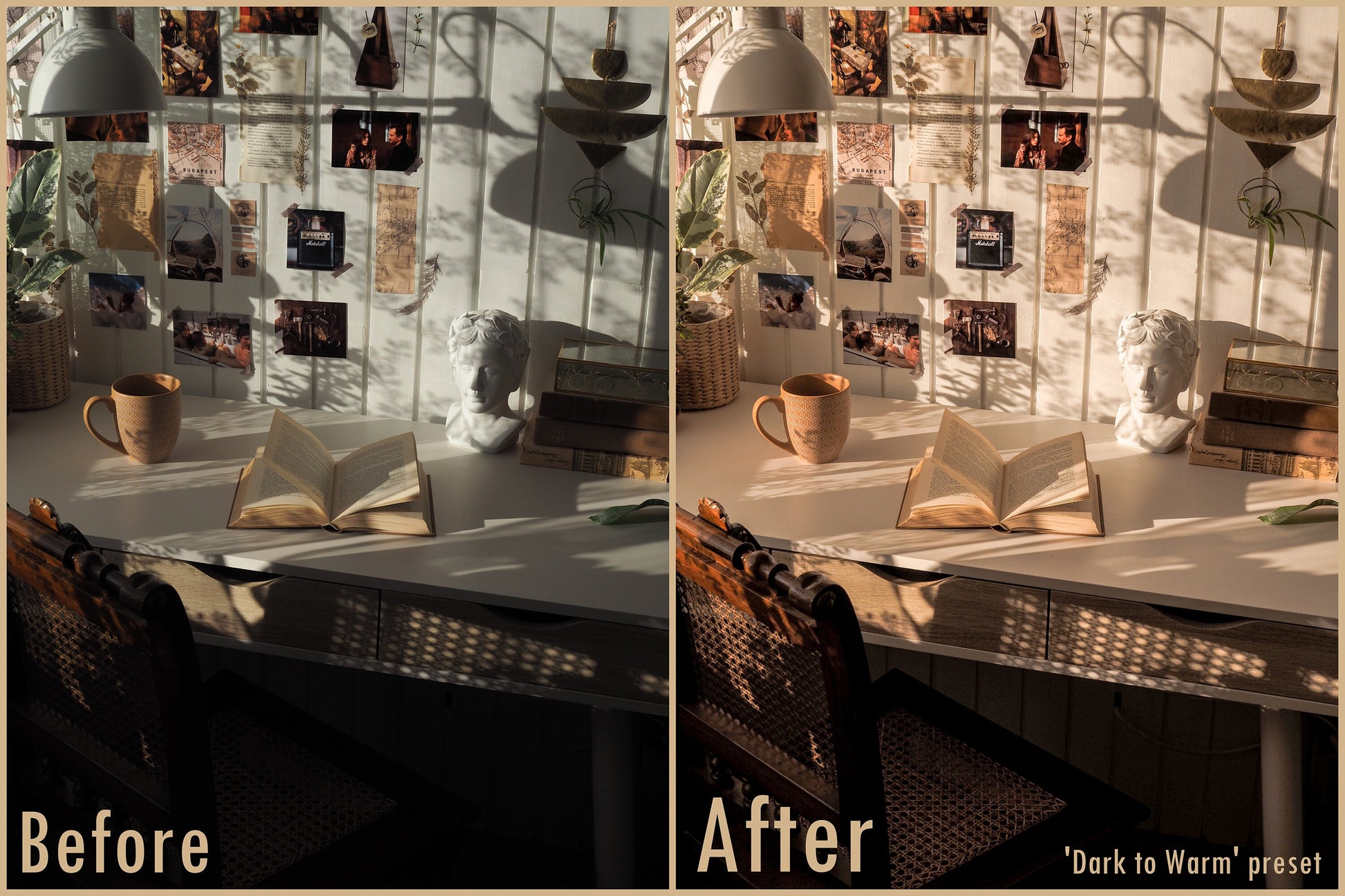 6 Warm Boho Home Presets Pack