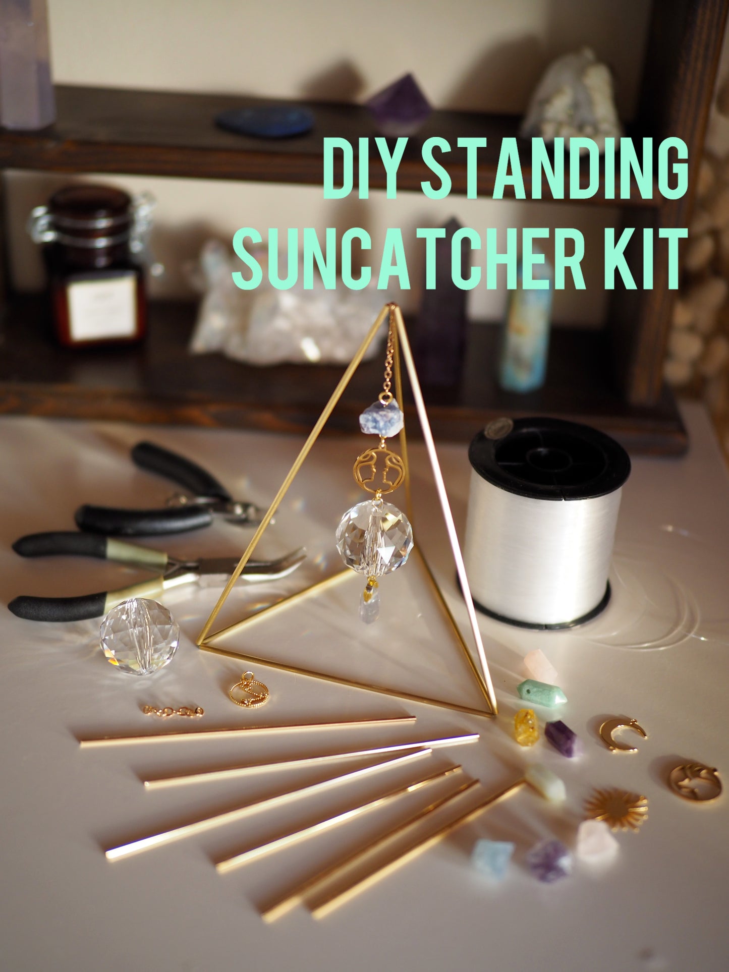 DIY standing suncatcher KIT