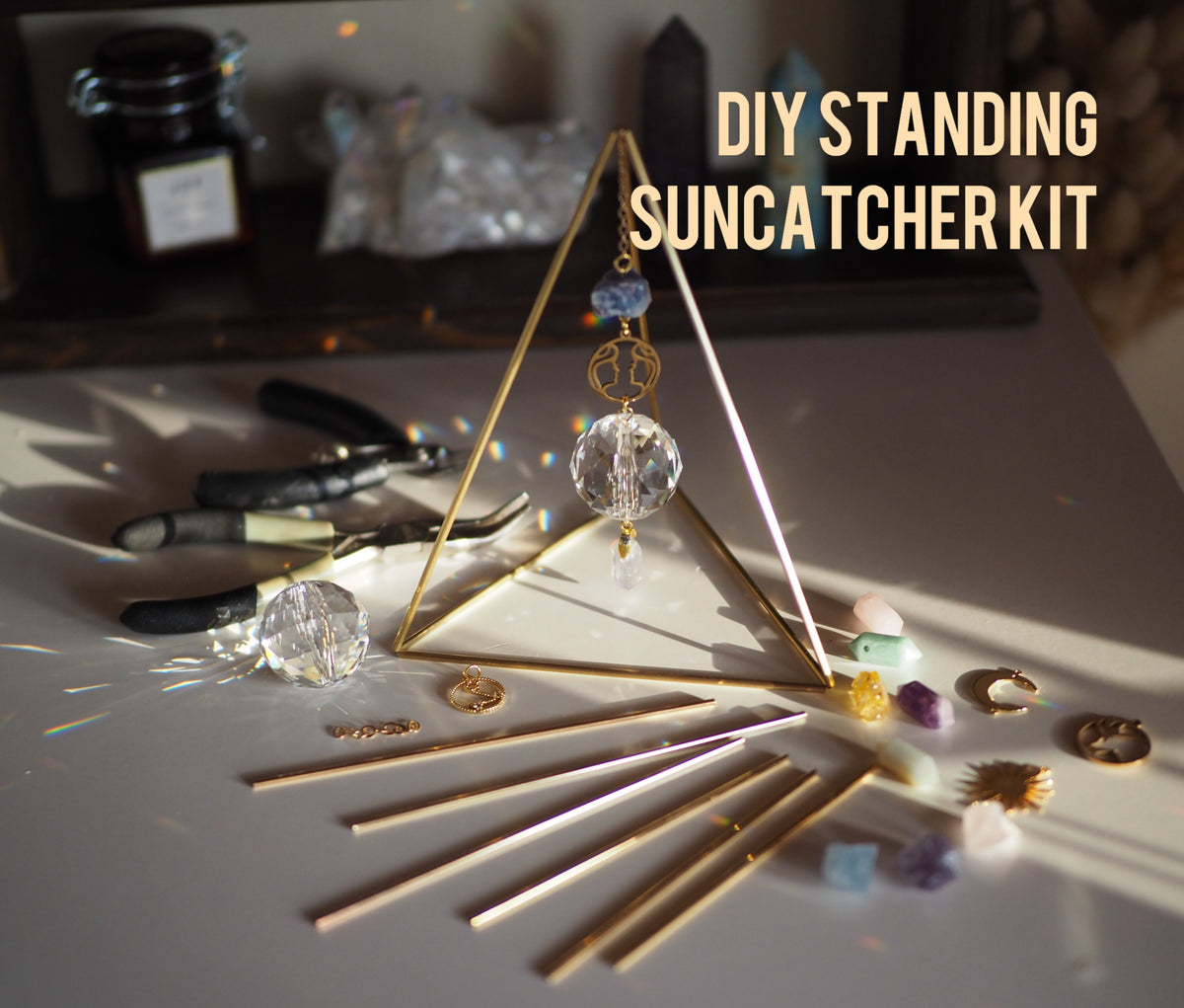 DIY standing suncatcher KIT