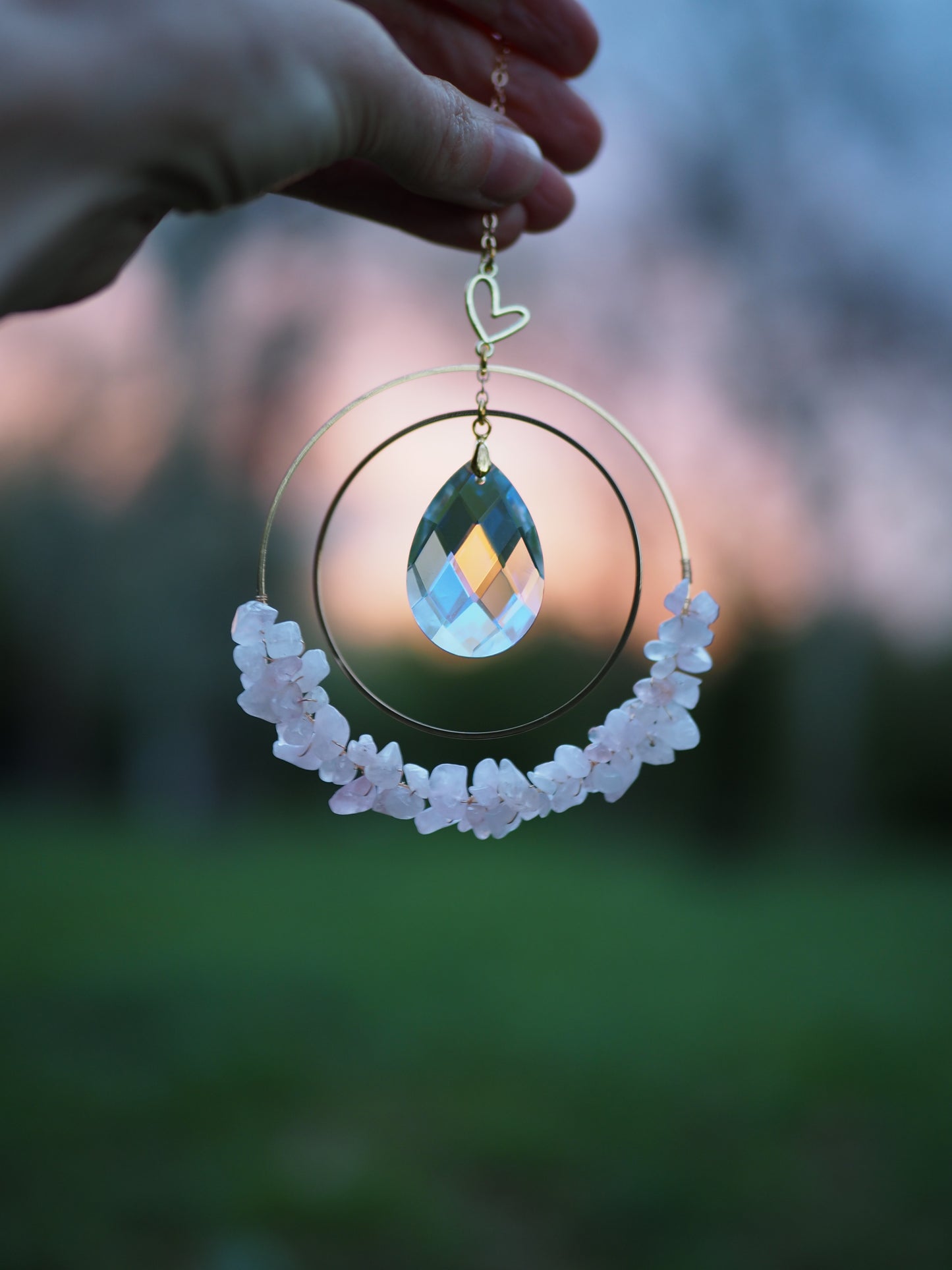 Mother's day crystal gift set
