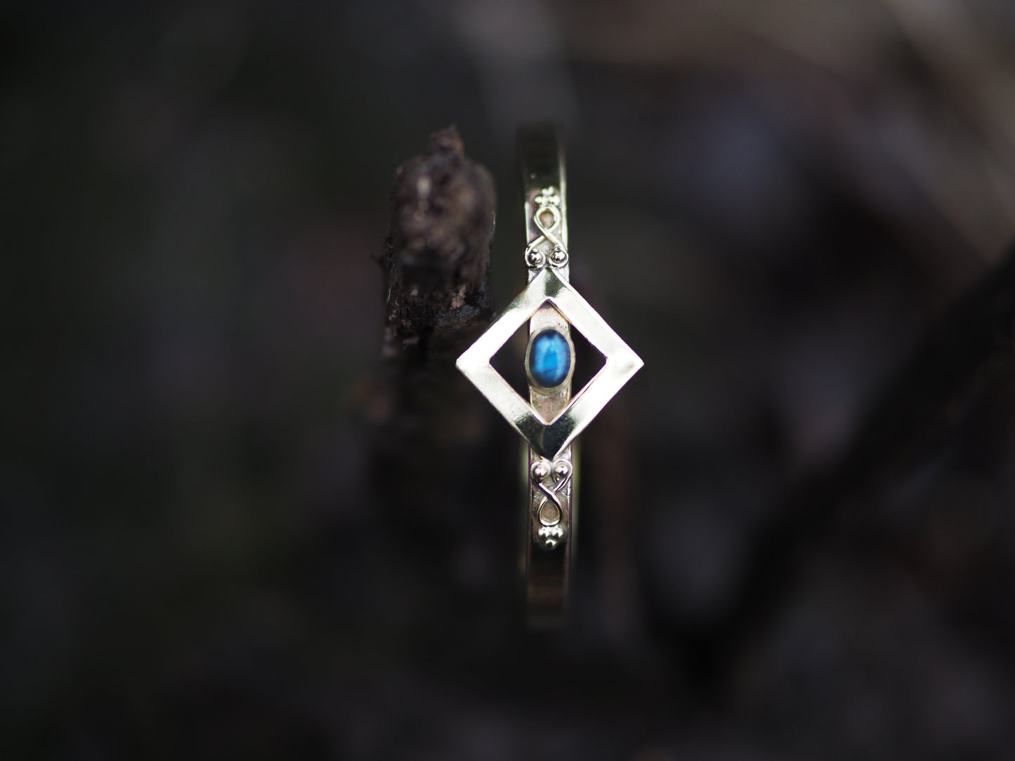 Labradorite Bracelet- Handmade Gemstone Jewelry- Elysia